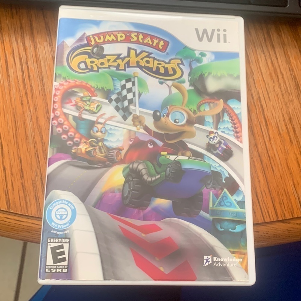 Jump Start Crazy Karts Wii game